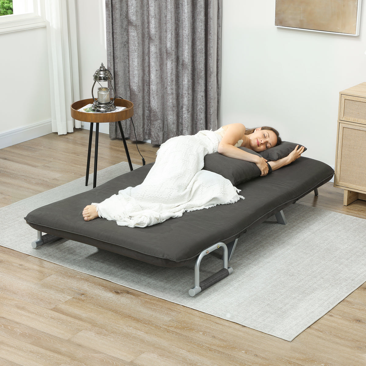 Two-Seater Click-Clack Sofa Bed