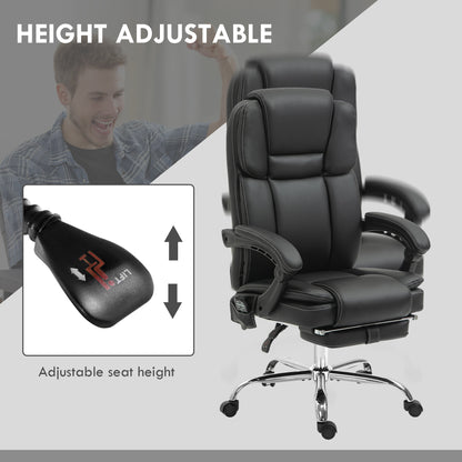 Six Point Vibrating Massage Office Chair