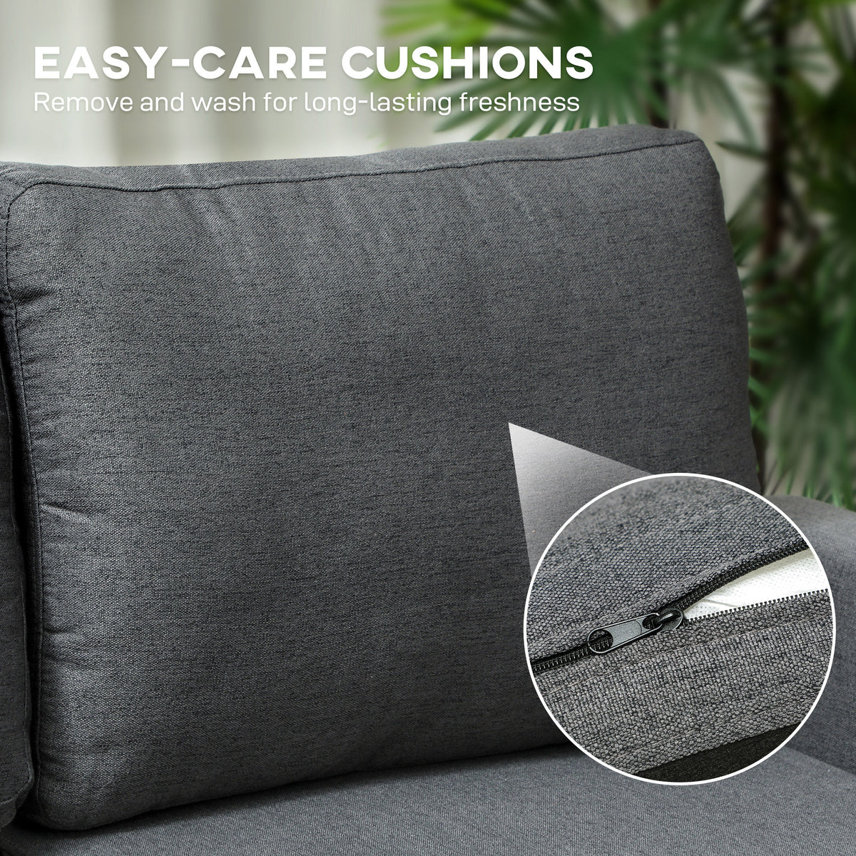 Three-Seater Storage Sofa Bed
