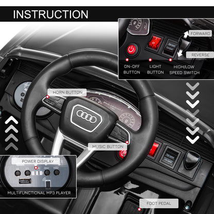 Licensed Audi RS Q8 Electric Ride On Car, with Remote Control
