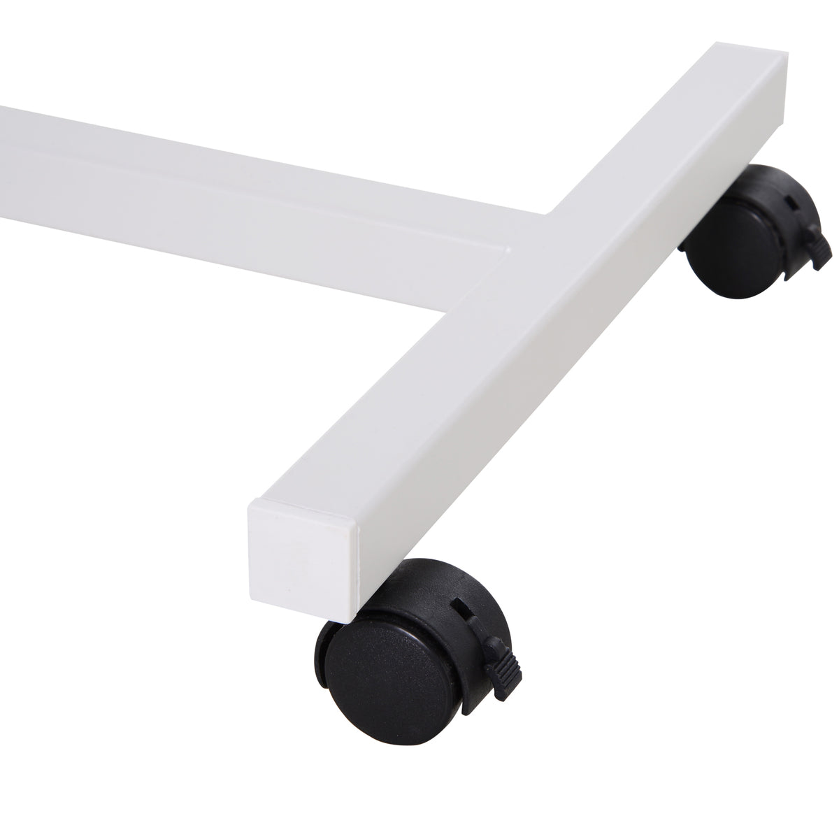 Height Adjustable Over Bed Table with Wheels, C Shaped Laptop Desk, Portable Hospital Bed Table for Living Room, Bedroom