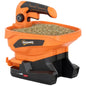 Cordless Spreader, 3.3L Handheld Seed Spreader with Adjustable Scatter Width, Adjustable Flow, USB Charging Cable