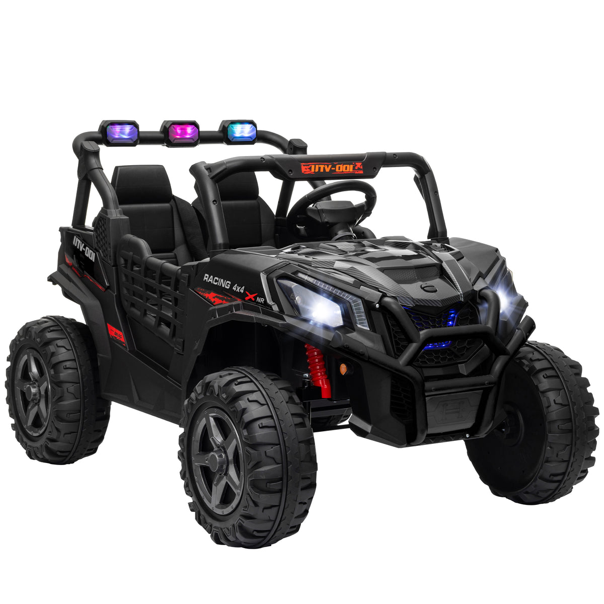 24V 2 Seater Kids Electric Car with Remote Control, Suspension System, Slow Start, 3 Speeds, for 3-8 Years