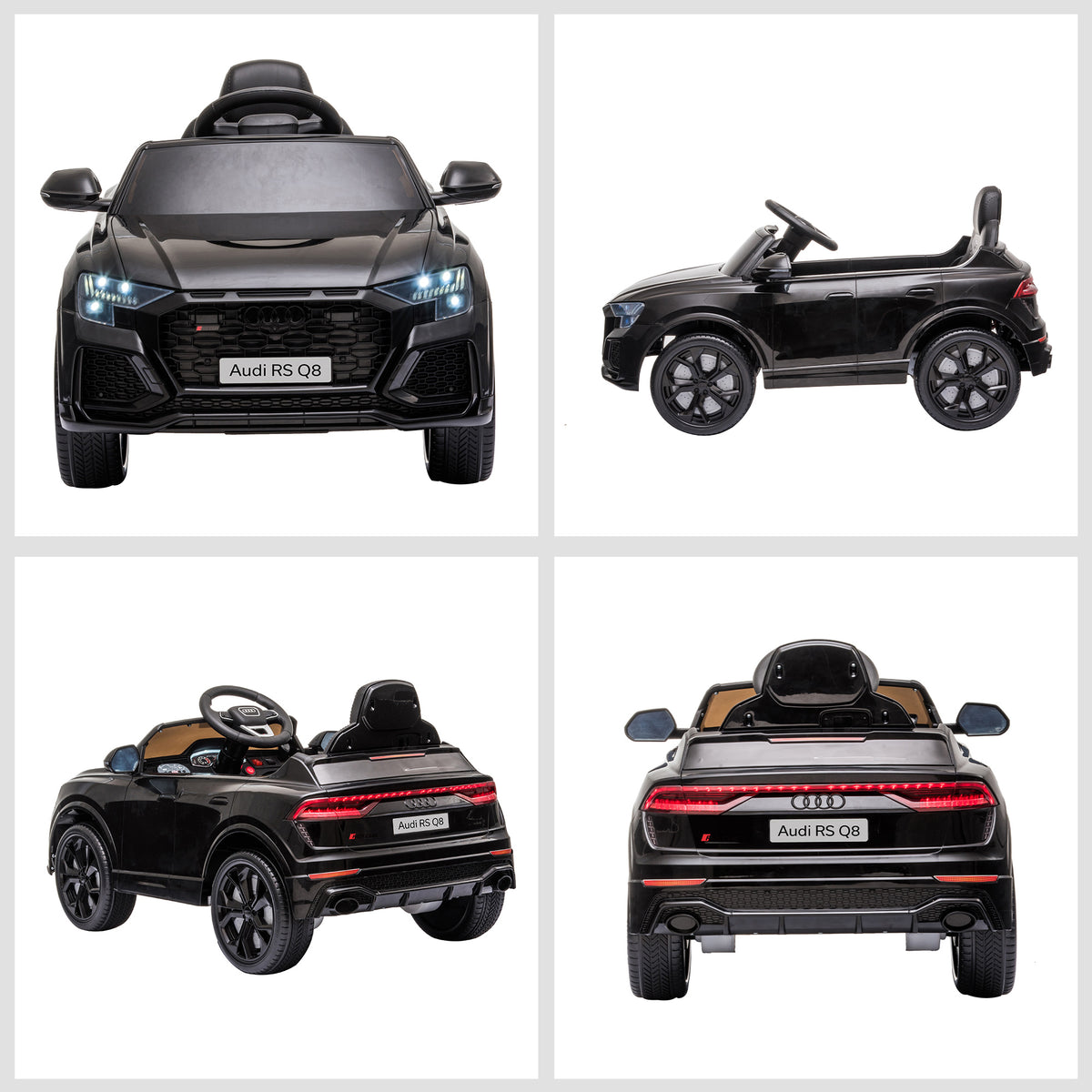 Licensed Audi RS Q8 Electric Ride On Car, with Remote Control