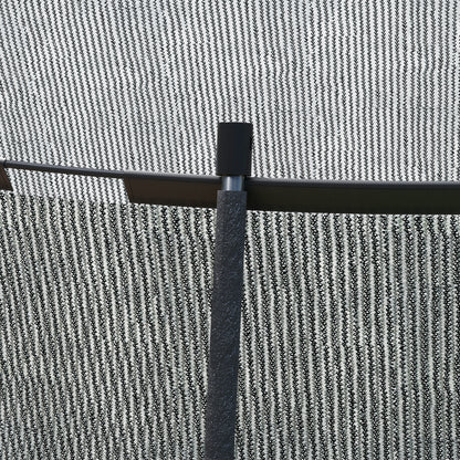 10ft Outdoor Trampoline with Enclosure Net, Spring Cover, Black