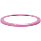 8FT Trampoline Spring Cover, Plastic Trampoline Pad Replacement with Elastic Cord, Waterproof, UV Resistant and Tear-Resistant, No Holes for Pole, Pink