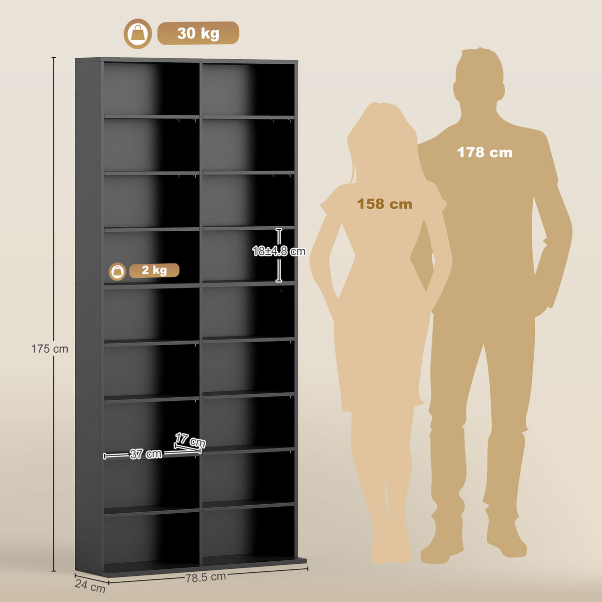 640 CD Storage Tower