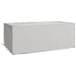 Outdoor Garden Furniture Cover Waterproof, Anti-UV 600D Heavy Duty Oxford Fabric Patio Furniture Cover for Rectangular Sofa Table Set, Grey, 210 x 140 x 80 cm