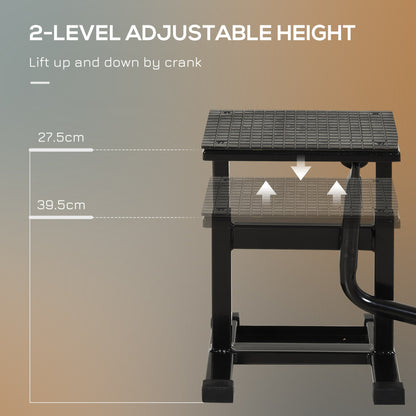 Steel Motorbike Jack Lift, 27.5 / 39.5 H cm