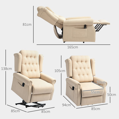 45° Lifting Riser and Recliner Armchair