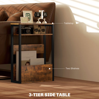Industrial-Style Side Table