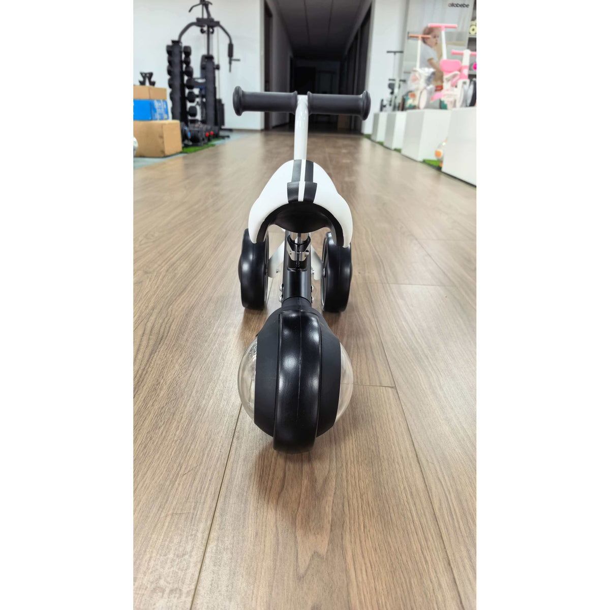 Balance Bike for Kids 1-2 Years, Toddler Bike with Adjustable Seat and Lighting Rear Wheels for Boys and Girls