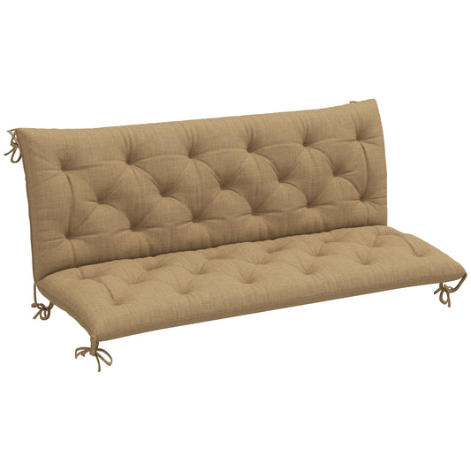 Three-Seater Bench Cushion - Khaki