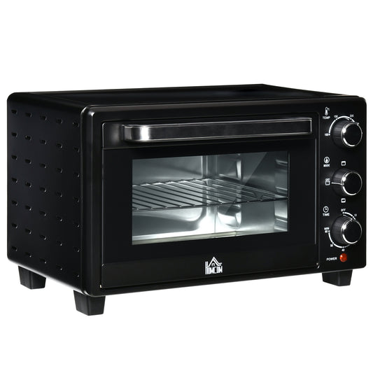 21L Mini Countertop Oven, 100°C-230°C Adjustable Temp