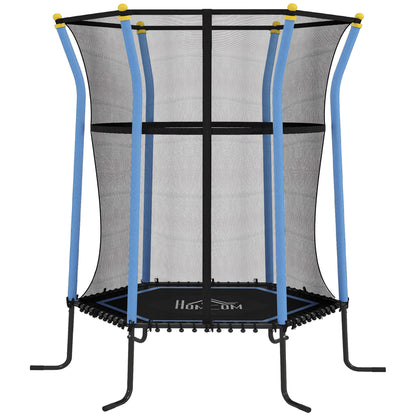Kids Trampoline Mini Bouncer with Enclosure Safety Net For Ages 3-10 Years