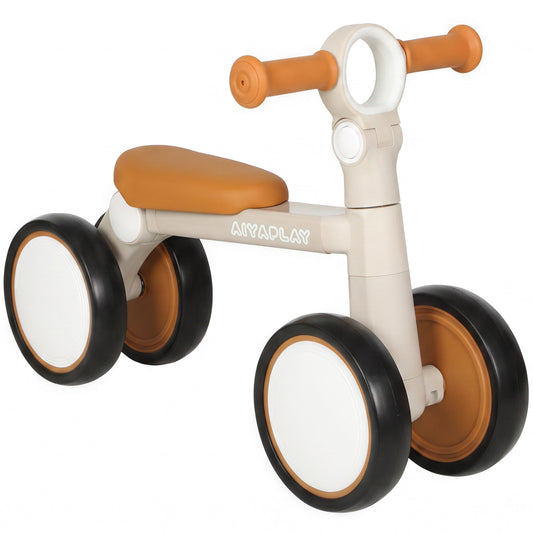 Balance Bike, Lightweight Baby Balance Bike with Foldable Design, Adjustable Seat, No Pedal for 1-2 Years