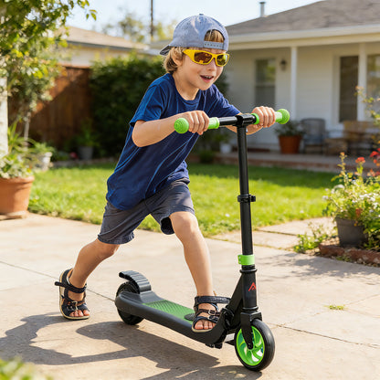 Folding Electric Scooter with Brake, for Ages 6+ Years, 8km/h Maximum Speed
