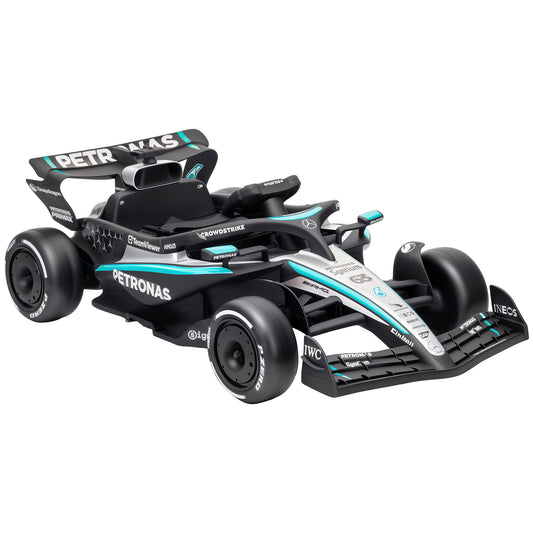 Licensed Mercedes-AMG PETRONAS F1 12V Electric Go Kart for Kids with Remote, Rear Suspension, Soft Start and 3 Speeds