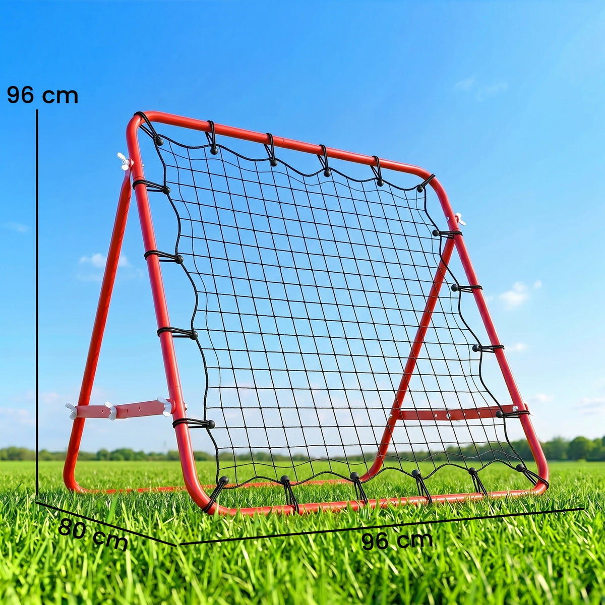 Rebounder Net, Practise Kickback Goal, for Teens, Adults Training