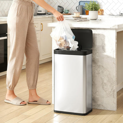 45L Stainless Steel Sensor Bin