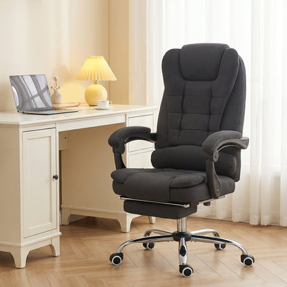 Six-Point Massage and Heated Office Chair with 135°Recline Back