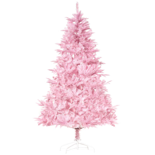 5FT Artificial Christmas Tree Holiday Xmas Holiday Tree Decoration with Automatic Open for Home Party, Pink
