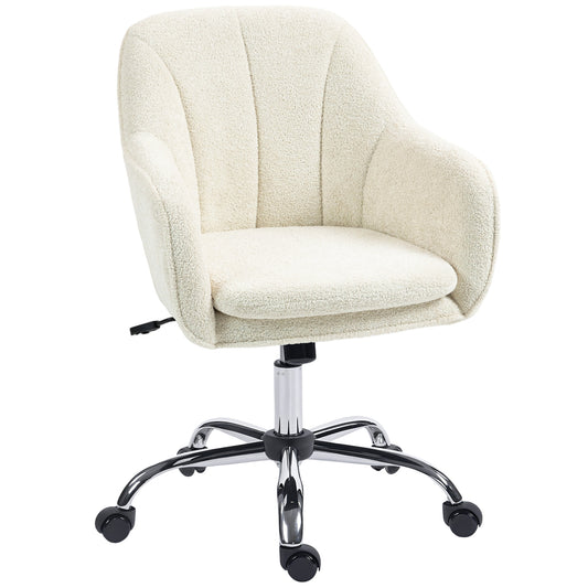 Snow Flannel Office Chair