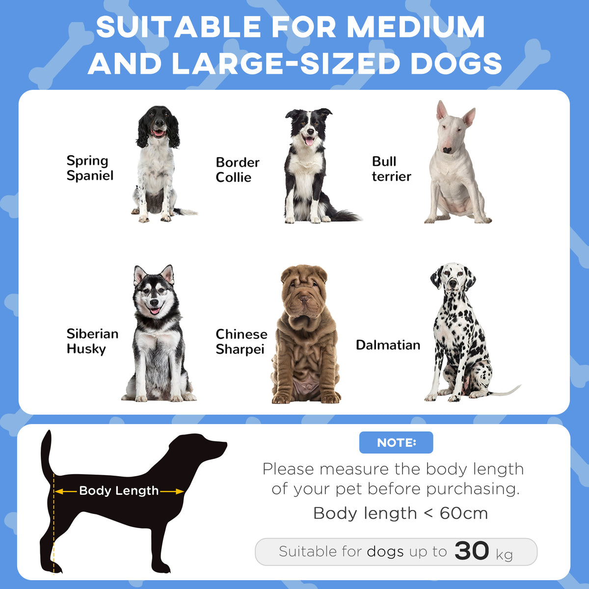 Cooling Raised Pet Bed w/ Washable Breathable Mesh, for Medium, Large Dogs, 91 x 76 x 85cm - Dark Blue