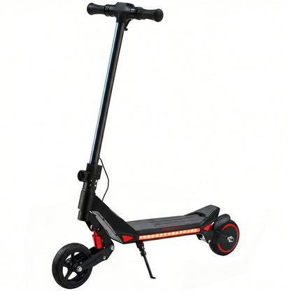Electric Scooter for Kids, Foldable E Scooter for Age 6+ with LED Display, RGB lights, Up to 16km/h