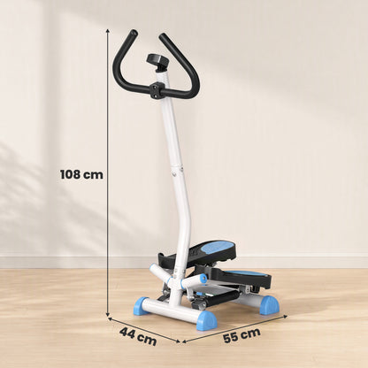 Twister Stepper, Step Machine with Adjustable Resistance, LCD Screen
