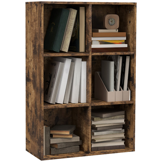 Six-Cube Bookcase