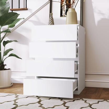 Chest of Drawers, 4-Drawer Storage Cabinets, Modern Dresser, Storage Drawer Unit for Bedroom