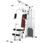 Home Multi Gym Large Multifunction Sturdy Strength Training Machine for Home Workout, White