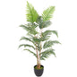 Artificial Fern Topiary Tree, Realistic Artificial Plant in Cement Pot, Fake Plant, 120cm