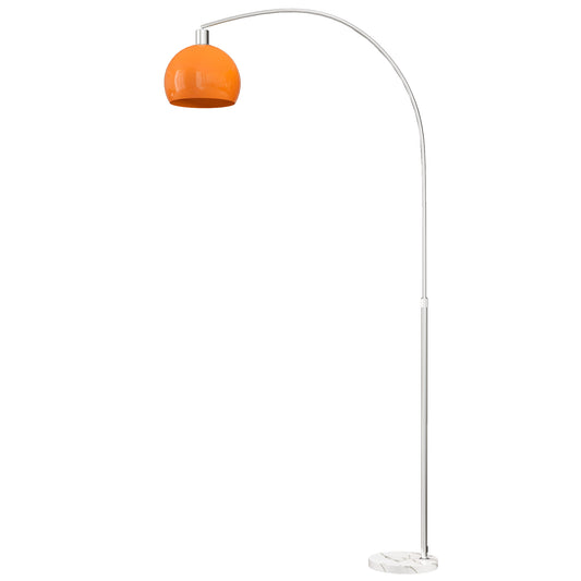 Floor Lamp for Living Room, Modern Standing Lamp with Shade & Foot Switch for Bedroom, Office