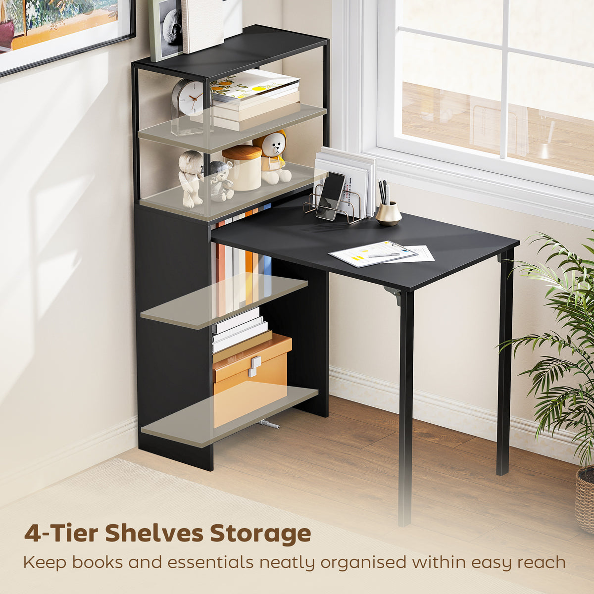 Folding Shelf and Work Table