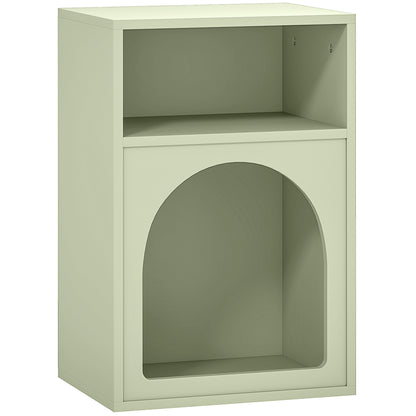 Bedside Table with 2 Open Compartments