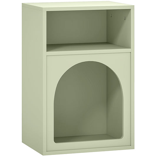 Bedside Table with 2 Open Compartments