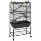 5 Tier Large Hamster Cage on Wheels with 17 cm Deep Tray, Storage Shelf for Syrian, Gerbil, Rats