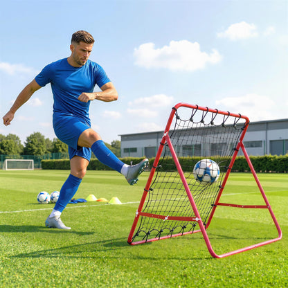 Rebounder Net, Practise Kickback Goal, for Teens, Adults Training