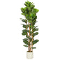 180cm Artificial Fiddle Leaf Fig Tree - Green