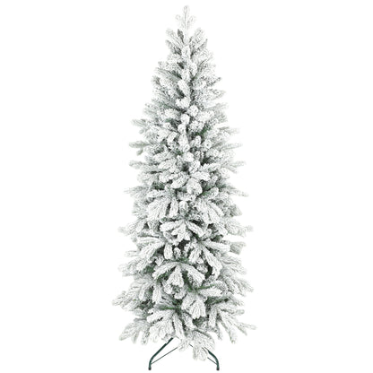 6ft Flocked Artificial Christmas Tree