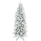6ft Flocked Artificial Christmas Tree