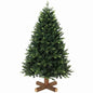 Artificial Christmas Tree, Hinged Xmas Tree with 1620 PE & PVC Branch Tips, 5ft, Green