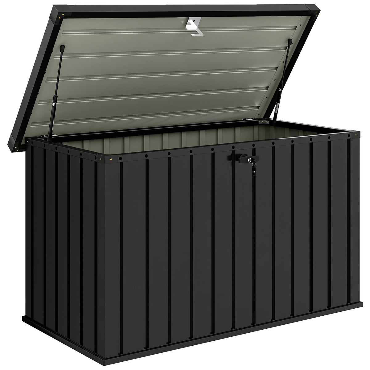 400L Galvanised Steel Garden Storage Box