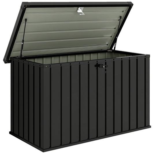 400L Galvanised Steel Garden Storage Box