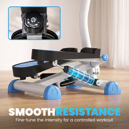 Twister Stepper, Step Machine with Adjustable Resistance, LCD Screen