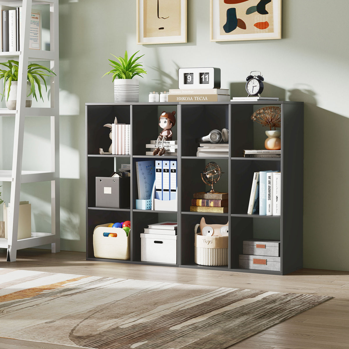 6-Cube Bookshelf
