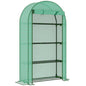 Four Shelf Mini Greenhouse - Green