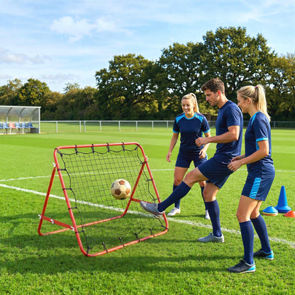 Rebounder Net, Practise Kickback Goal, for Teens, Adults Training